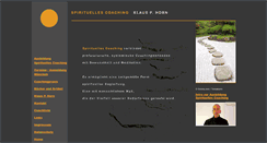 Desktop Screenshot of horncoaching.de